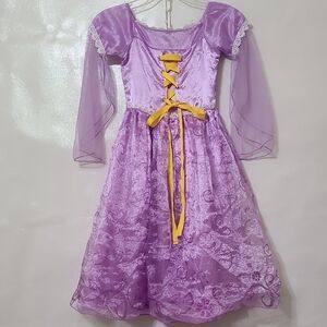 RELIBEAUTY Girl's Purple Princess Halloween Costume Dress - Size 140‎ (Approx 8)